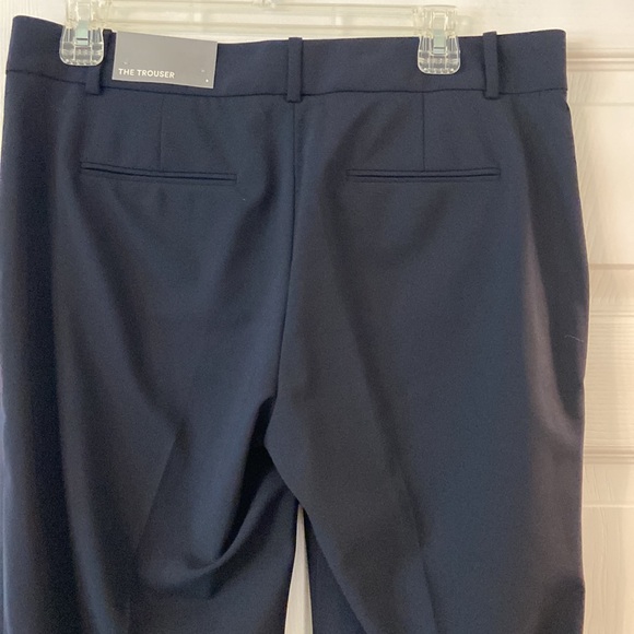 ANN TAYLOR THE TROUSERS PANTS SIZE 8 brand new navy blue color inseam 32” - Picture 5 of 13